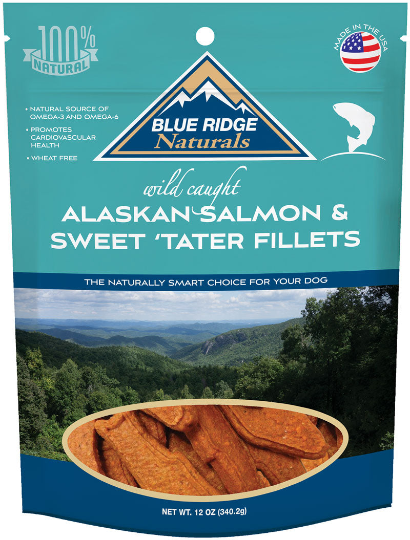 Salmon and Sweet Potato Fillets for Dogs
