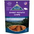 Front of Blue Ridge Naturals Sweet Potato Chips dog treats, 12 oz bag